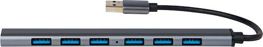 Blow USB Hub 14 Ports USB 3.0 with USB-A Connection Silver