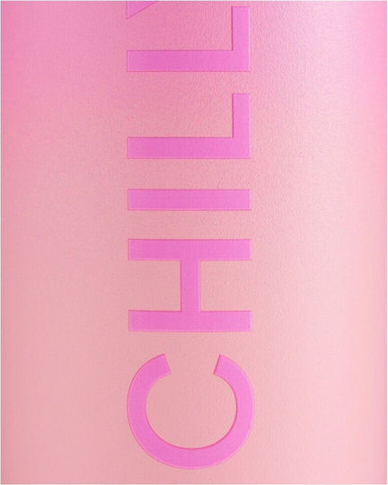 Chilly's Series 2 Flip Thermosflasche Rostfreier Stahl BPA-frei 500ml Ombre Sundown mit Stroh