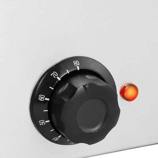 Royal Catering Θερμαντικό Λάμπας για Μπουφέ με Ισχύ 640W