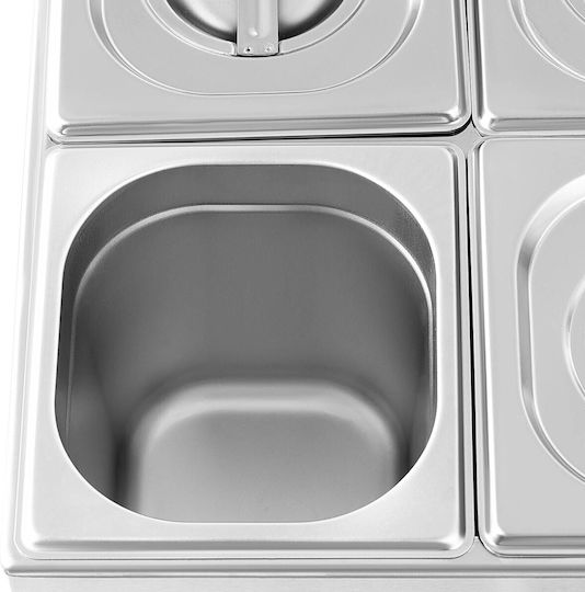 Royal Catering Θερμαντικό Λάμπας για Μπουφέ με Ισχύ 640W