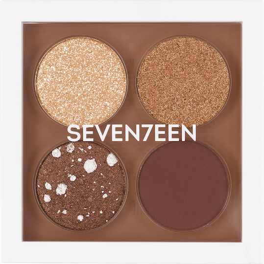 Seventeen Vibrant Eye Shadow Palette in Solid Form Love For Nude 5.7gr