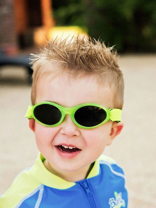 Banz Kidz Άθραυστα Αθλητικά Παιδικά Γυαλιά Ηλίου Πράσινα για 2-4 Ετών