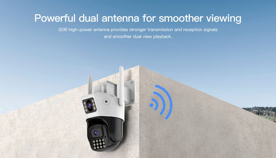 Vstarcam CS663DR IP Κάμερα Παρακολούθησης Full HD 1080p Αδιάβροχη με Αμφίδρομη Επικοινωνία