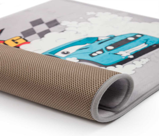 Viokarpet Детско килимче Cars Сив 160x230см