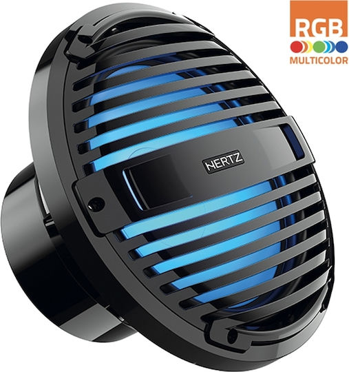 Hertz Σετ Ηχεία Σκάφους Hms 10 B4-ld-c 10" με 300W RMS Μαύρο