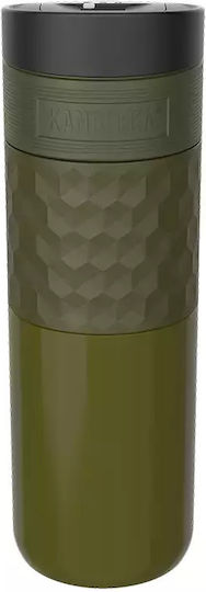 Kambukka Ποτήρι Θερμός Ανοξείδωτο / Γυάλινο 500ml Khaki Warrior