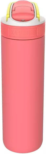 Kambukka Μπουκάλι Θερμός Ανοξείδωτο 500ml that you can take anywhere without worrying about it leaking The bottle keeps hot drinks warm for