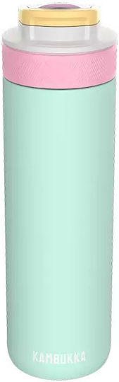 Kambukka Μπουκάλι Θερμός Ανοξείδωτο 500ml that you can take anywhere without worrying about it leaking The bottle keeps hot drinks warm for