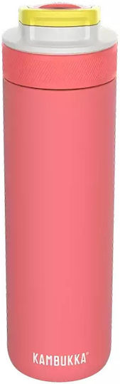 Kambukka Μπουκάλι Θερμός Ανοξείδωτο 500ml that you can take anywhere without worrying about it leaking The bottle keeps hot drinks warm for