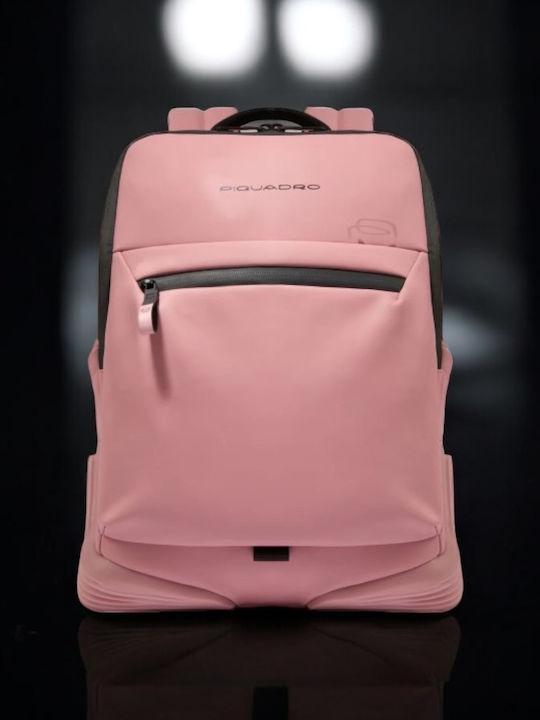 Piquadro Corner 2.0 Tasche Rucksack für Laptop 14" in Rosa Farbe