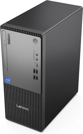 Lenovo ThinkCentre NEO50T Desktop Computer (i3-14100/16GB DDR5/512GB SSD/No Operating System) with Keyboard (GR)