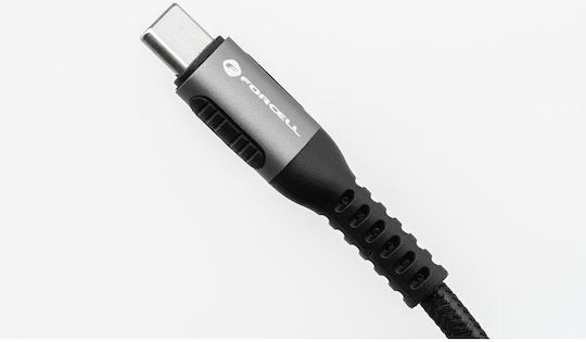 Forcell Regular la Cablu Lightning 27W Negru 2m