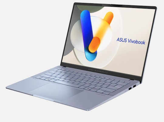 Asus Vivobook S 14 S5406Sa-Qd004W 14" OLED FHD+ (Kern Ultra 5-226V/16GB/512GB SSD/W11 Startseite) Mist Blue (International English Tastatur)