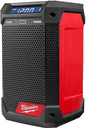 Milwaukee M12 Rcdab+ DAB+ mit Bluetooth und USB Rot