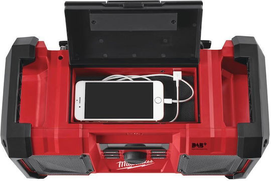 Milwaukee M18 JSR-0 Tragbares Radio mit USB Schwarz