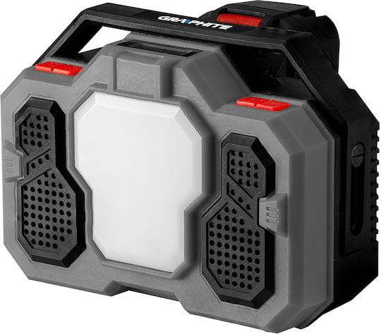 Graphite 58GE104 Φορητό Ραδιόφωνο Μπαταρίας με Bluetooth Μαύρο