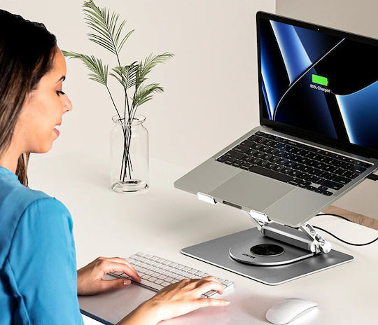 Unitek USB-C Docking Station με HDMI 4K PD Ethernet Ασημί (D1109B01)