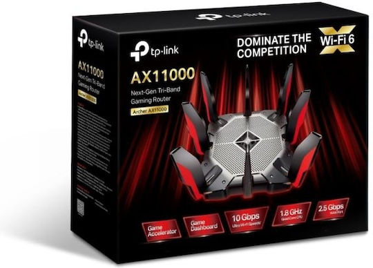 TP-LINK Archer AX11000 v1.6 VDSL2 Wireless Router Wi-Fi 6 cu 8