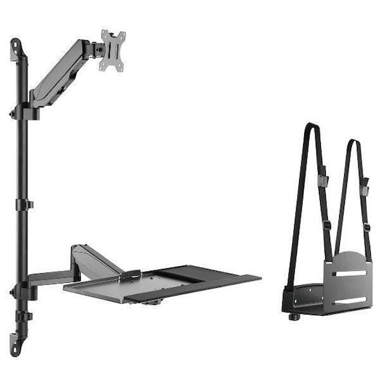 Equip Stand Desk Mounted Monitor up to 32" with Arm (650170)