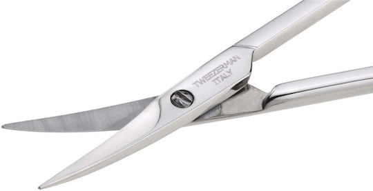 Tweezerman Ψαλίδι Νυχιών Πετσάκια Ασημί 3000-R 1τμχ