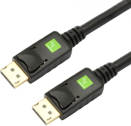 Techly Cablu DisplayPort - DisplayPort 10m Negru (026647)