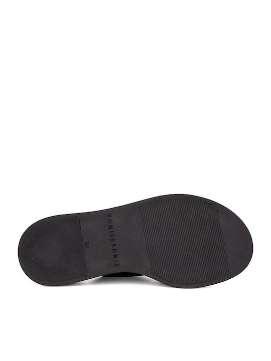 Καλοκαιρινές Γυναικείες Πλατφόρμες Black/Gold