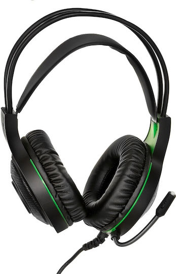 Esperanza Thunderbird Over Ear Gaming Headset με σύνδεση 3.5mm Green