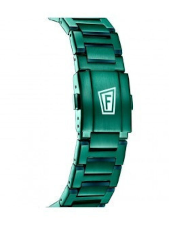 Festina Bike Diver Ρολόι Μπαταρίας με Μεταλλικό Μπρασελέ