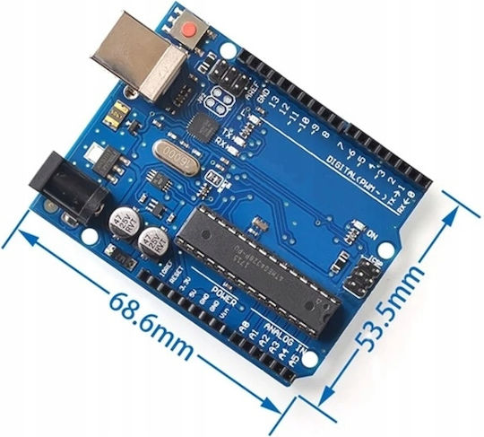 Μονάδα Acs A2 Atmega328 Avr Συμβατή Arduino Uno R3