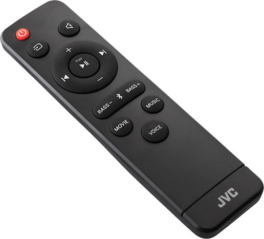JVC TH-E434B Soundbar 3.1 Bluetooth και HDMI 200W με Τηλεχειριστήριο Μαύρο