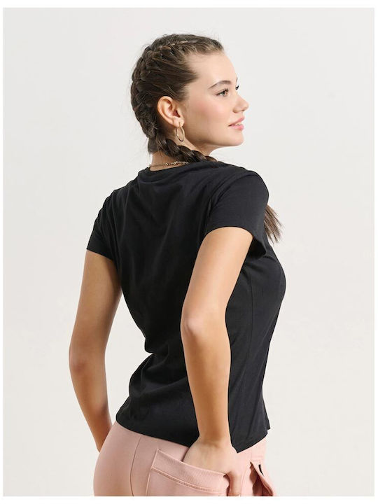 Дамска T-shirt Черна