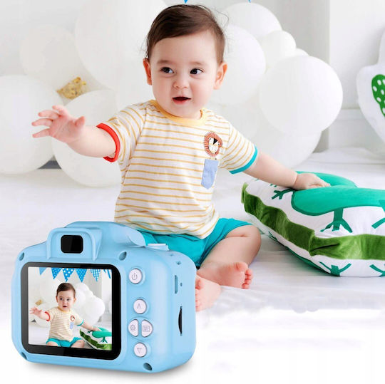 MalPlay Compact Φωτογραφική Μηχανή 3MP με Οθόνη 2" Ροζ