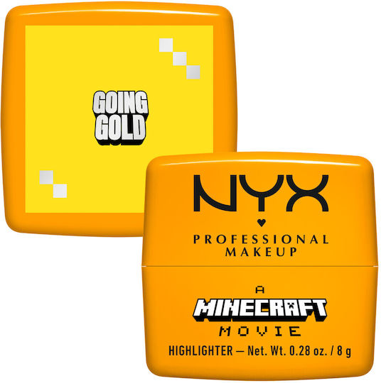 NYX Professional Makeup A Minecraft Movie 03 Going Gold 8gr
