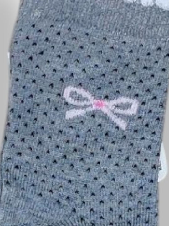 Babydom Șosete pentru Copii Gray, White, Fuchsia 3 Perechi
