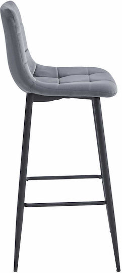 Σκαμπό Μπαρ Arceto Dark Gray 2τμχ 55x60x60εκ. Σκαμπό Μπαρ Arceto Dark Gray 2τμχ 55x60x60εκ.