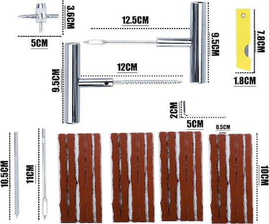 Acp Tire Repair Kit 27pcs
