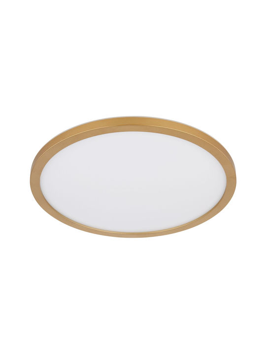 Globo Lighting Sapana Таванно осветление Баня Бяла с Вграден LED