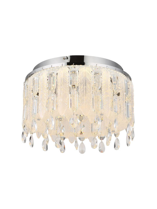Globo Lighting Πλαφονιέρα Οροφής Διάφανη