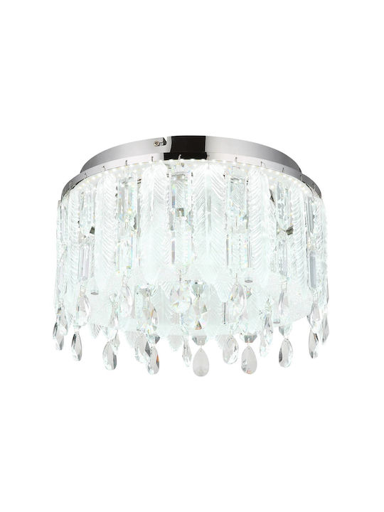 Globo Lighting Πλαφονιέρα Οροφής Διάφανη