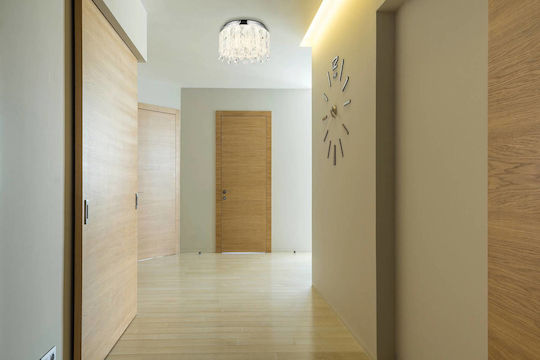 Globo Lighting Πλαφονιέρα Οροφής Διάφανη