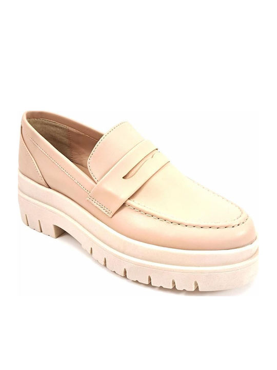 Women's Moccasins in Pink Color
