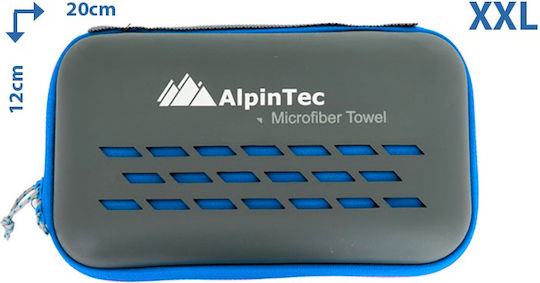AlpinPro Πετσέτα Microfiber Σώματος σε Θήκη Πράσινη 90x180εκ.