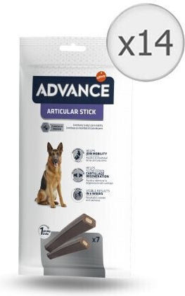 Advance Sticks für Hunde mit Fleisch und Getreide 14 Verpackungen x 155gr
