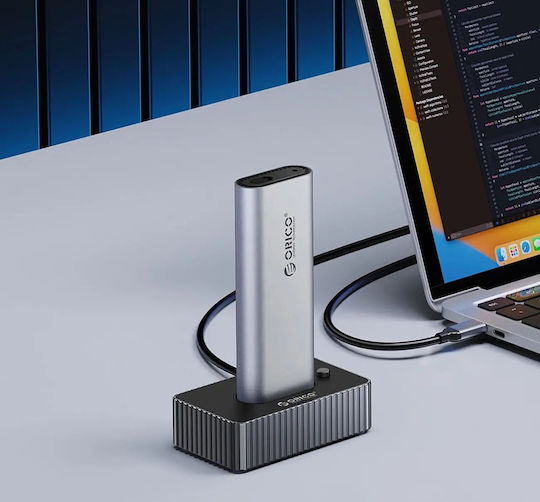 Orico Dockingstation Festplatten SATA 2.5" / 3.5" mit USB-C Verbindung (ORICO-IT18C3-GY-BP-HU)