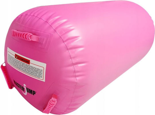 Masterjump Inflatable Gym Roller 100 X 60 Cm Pink