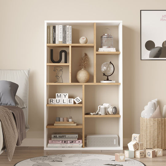 Bibliothek Boteca Natural white 75x22x123.6cm