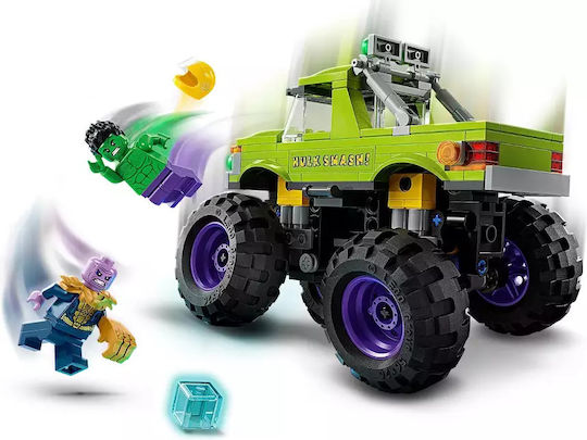 LEGO Marvel The Hulk Truck vs. Thanos για 7+ Ετών 229τμχ