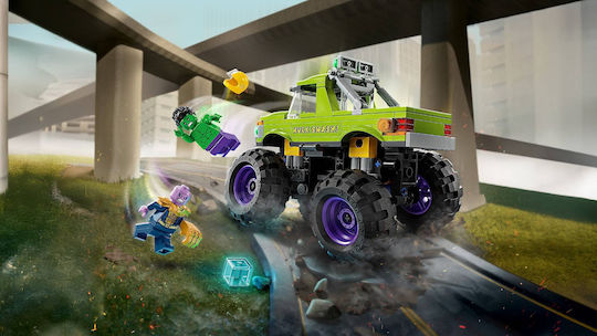 LEGO Marvel The Hulk Truck vs. Thanos για 7+ Ετών 229τμχ