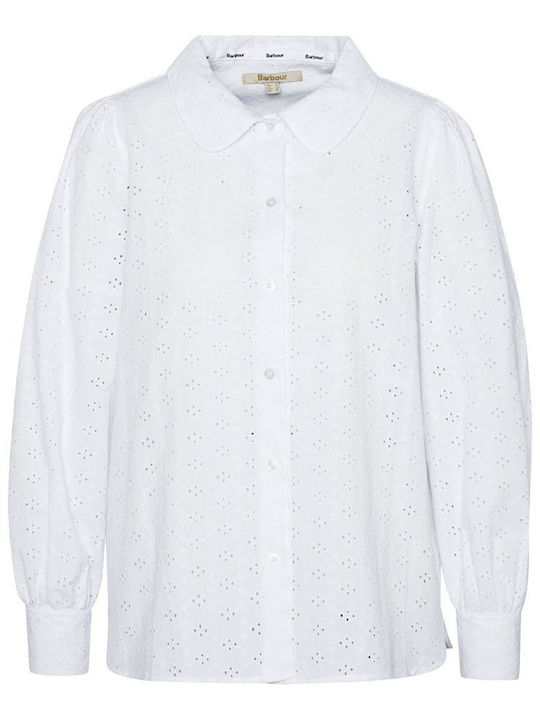 Women's Long Sleeve Shirt White