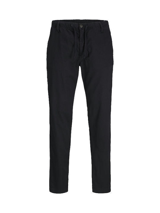 Pantaloni Chino În Fit Relaxed Negru